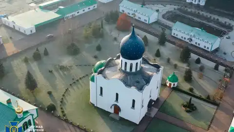 Монастырь УПЦ МП. Фото: СБУ