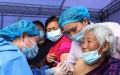 Vaccination of the elderly in China. Photo by Xinhua.