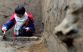 Han Dynasty relics excavated from ancient city ruins in north China. Photo by Xinhua.