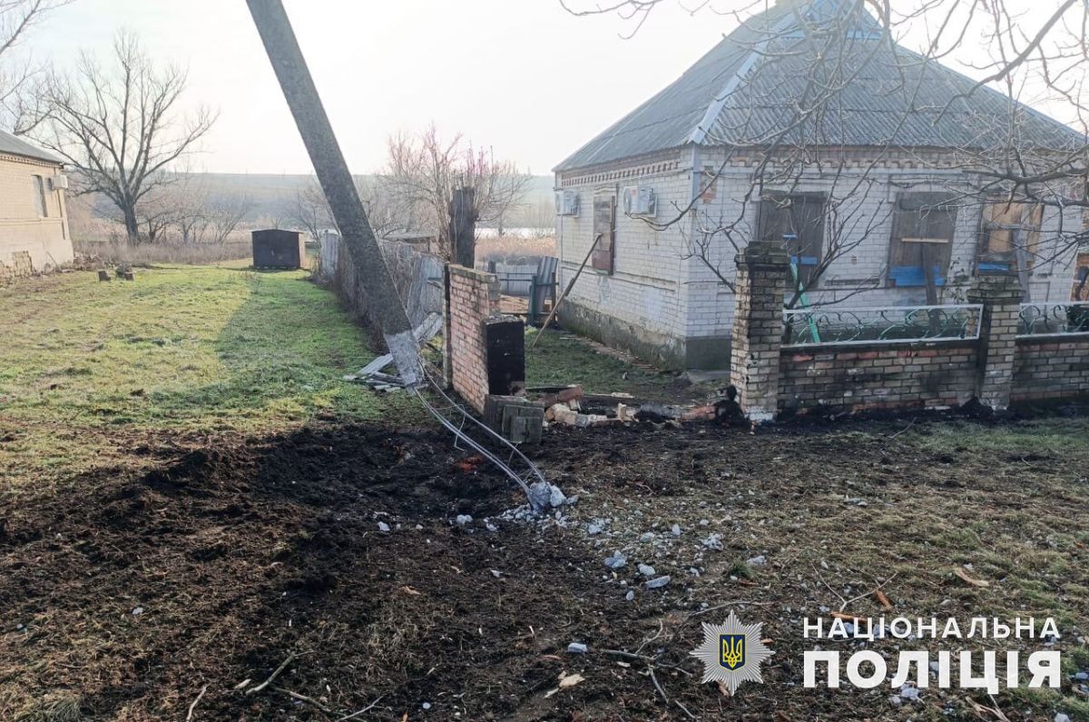 Результати останніх російських обстрілів у Донецькій області. Фото: Національна поліція