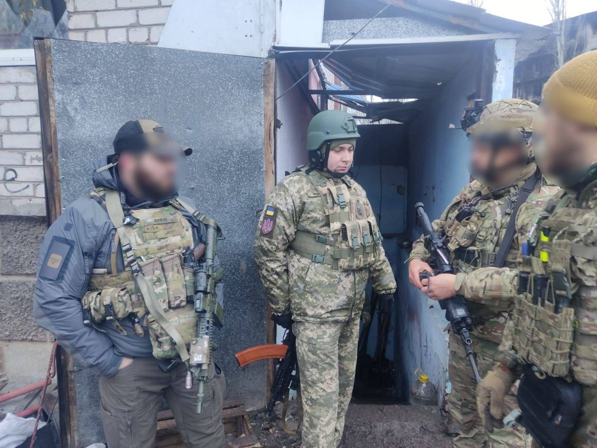 Генерал-майор Буданов відвідав передові позиції в Бахмуті. Фото: ГУР МО