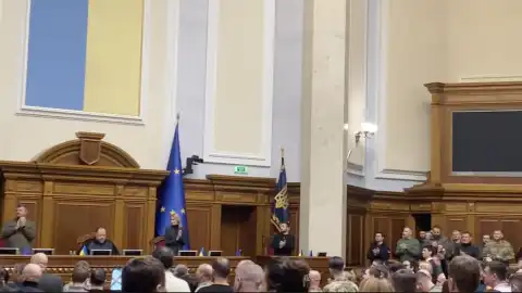 Скриншот видео последнего заседания Рады в 2023. Видео: telegram/Железный нардеп