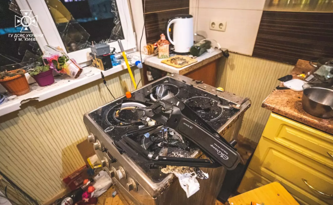 Наслідки вибуху у квартирі. Фото: ДСНС