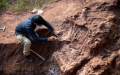 Dinosaur fossils discovered in China's Yunnan. Photo by Xinhua.