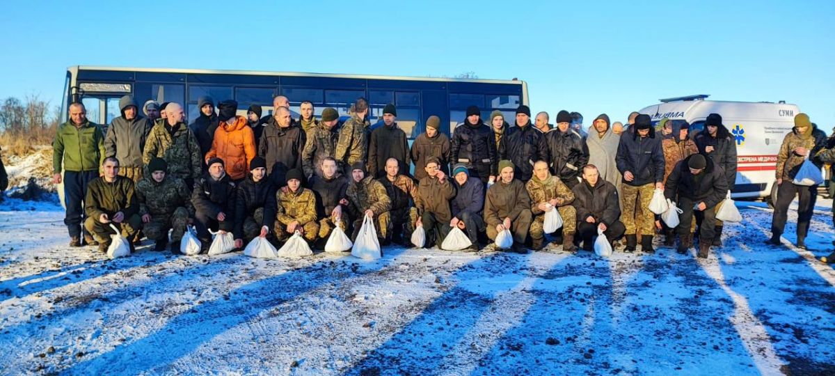Україна та Росія провели новий обмін полоненими. Фото: t.me/ermaka2022