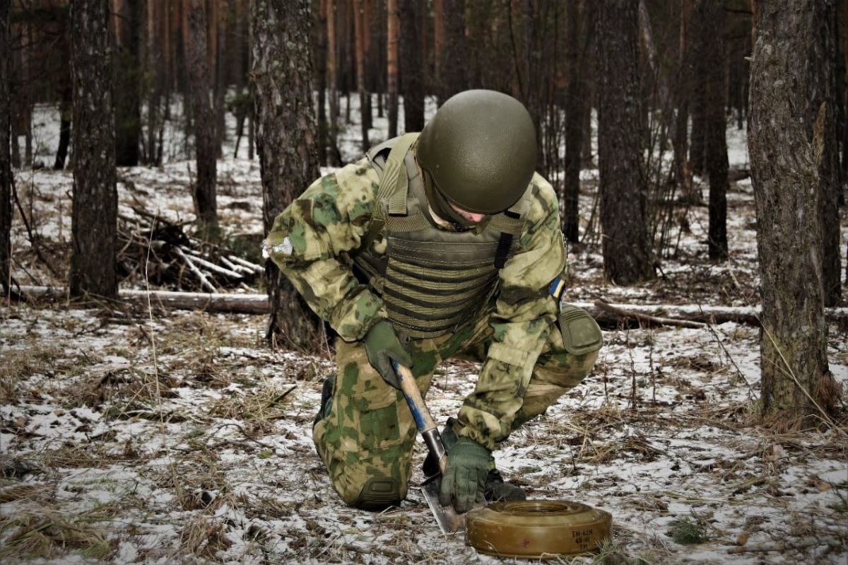 На півночі Київської області спери мін