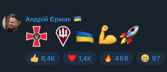 Єрмак опублікував новий ребус з емодзі