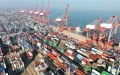 The container terminal at Lianyungang Port, east China's Jiangsu Province. Photo by Wang Chun/Xinhua.