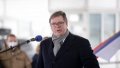 Vučić says after trip to putin’s parade that Serbia wants to accelerate EU accession