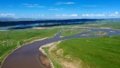 The view of a restored grassland by the Yellow River in Maqu County, Gannan Tibetan Autonomous Prefecture of northwest China's Gansu Province.  Photo by Xinhua/Chen Bin.