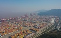 The Chuanshan area of Ningbo-Zhoushan Port in east China's Zhejiang Province. Photo by Xinhua/Huang Zongzhi.