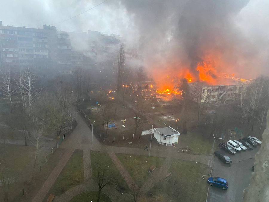 Катастрофа гелікоптера в Броварах. Фото: Реальний Київ