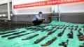 Stopping illegal arms trafficking in China. Photo by Xinhua.