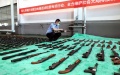 Stopping illegal arms trafficking in China. Photo by Xinhua.