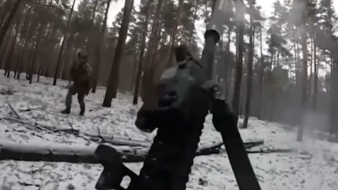 Бій ССО з окупантиами. Скрін відео