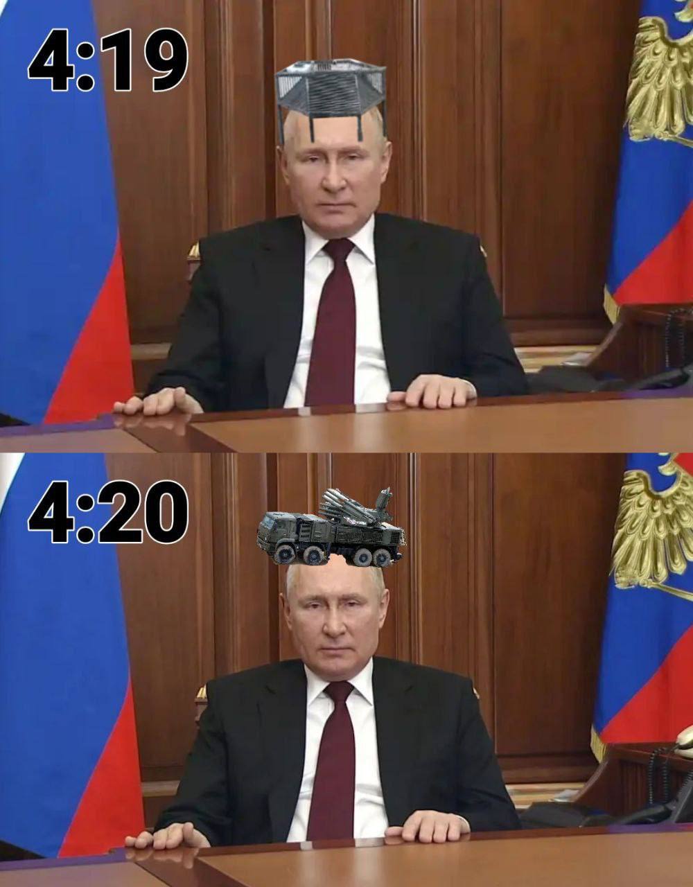 Володимир Путін. Фото: t.me/insiderUKR