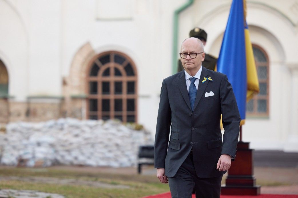 Посол Фінляндської Республіки Яакко Лехтовірти. Фото: Офіс президента