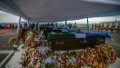Peacekeepers attend a memorial service in Goma, the Democratic Republic of the Congo (DRC). Photo by Zanem Nety Zaidi/Xinhua.