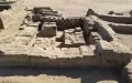 The building ruins of a residential city discovered during an archeological excavation in Luxor, Egypt. Photo by Egyptian Ministry of Tourism and Antiquities/ Xinhua.