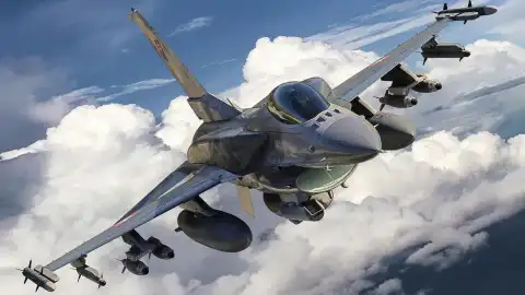 Американский боевой самолет F-16. Фото: informator.