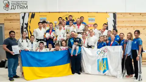 БФ “Майбутнє-дітям”: юные дзюдоисты из пострадавших регионов Украины под эгидой проекта Olympic Dreams