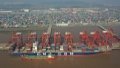 Acargo ship docking at Ningbo-Zhoushan Port in east China's Zhejiang Province. Photo by Xinhua/Huang Zongzhi.