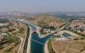 The Xiheishan hub on the middle route of China's South-to-North Water Diversion Project. Photo by Xinhua/Liu Shiping.