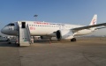 A C919 large passenger aircraft, China's first homegrown large jetliner, at Hongqiao International Airport in east China's Shanghai. Photo by Xinhua/Ding Ting.