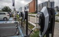 China's NEV charging infrastructure. Photo by Xinhua.