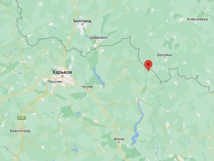 На Харківщину намагалася зайти ДРГ ворога. Фото: скриншот