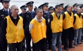 Chinese police take down organized crime groups. Photo by Xinhua.