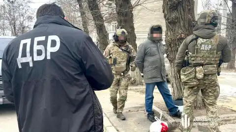 задержание кадровика ТРО. Фото: ГБР