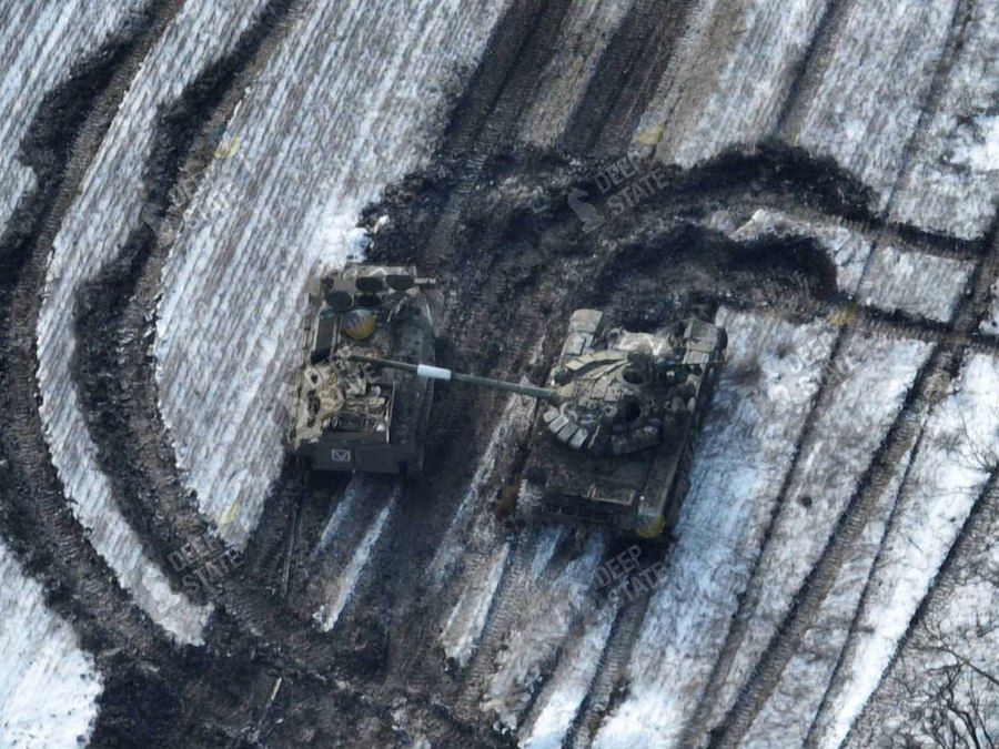 Наслідки російської атаки під Вугледаром. Фото: DeepState