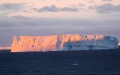 The edge of the Antarctic ice sheet and an iceberg on the sea near the Zhongshan Station, a Chinese research base in Antarctica. Photo Xinhua/Liu Shiping.