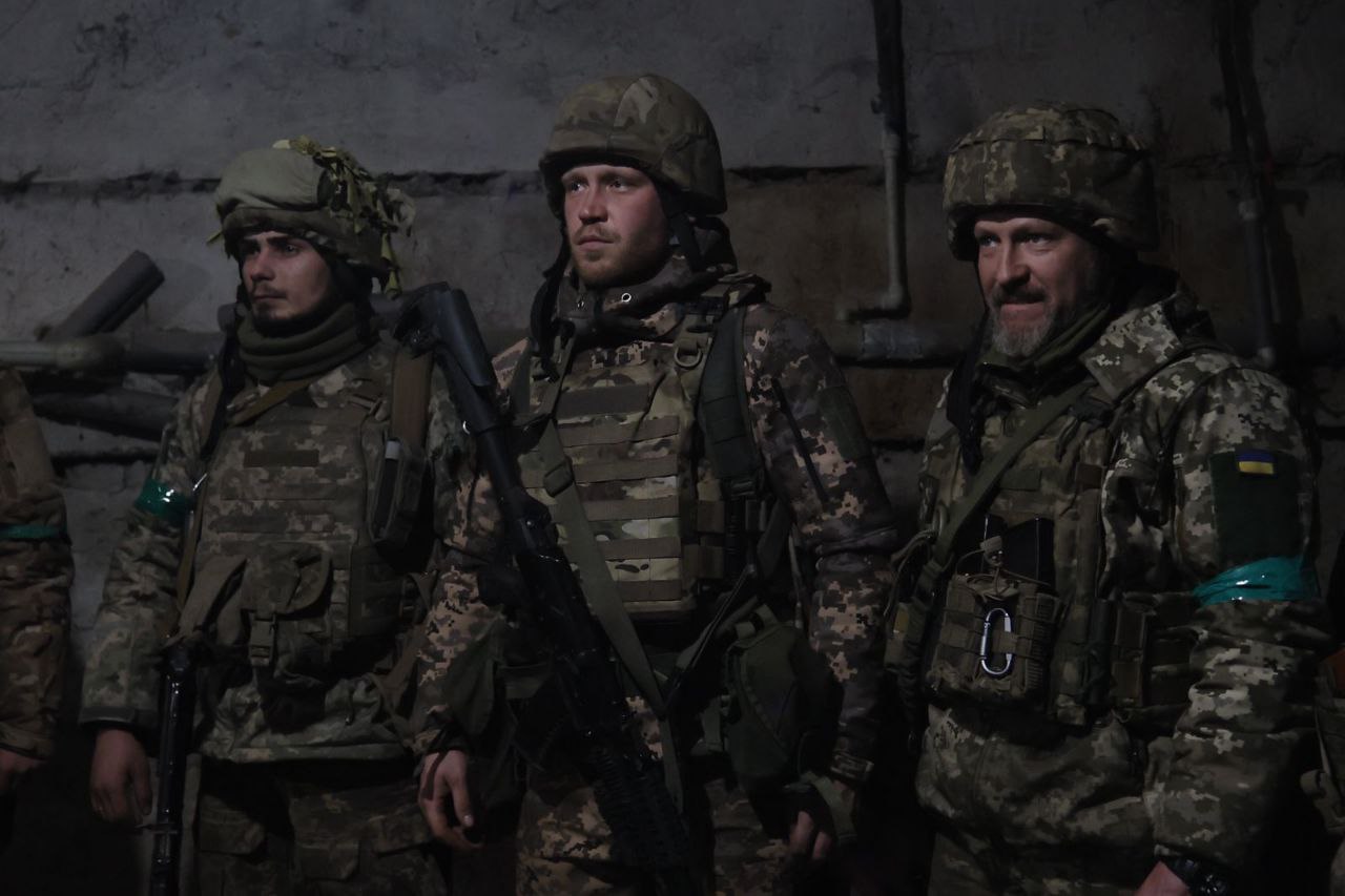 Захисники Бахмута. Фото: Сухопутні війська ЗС України