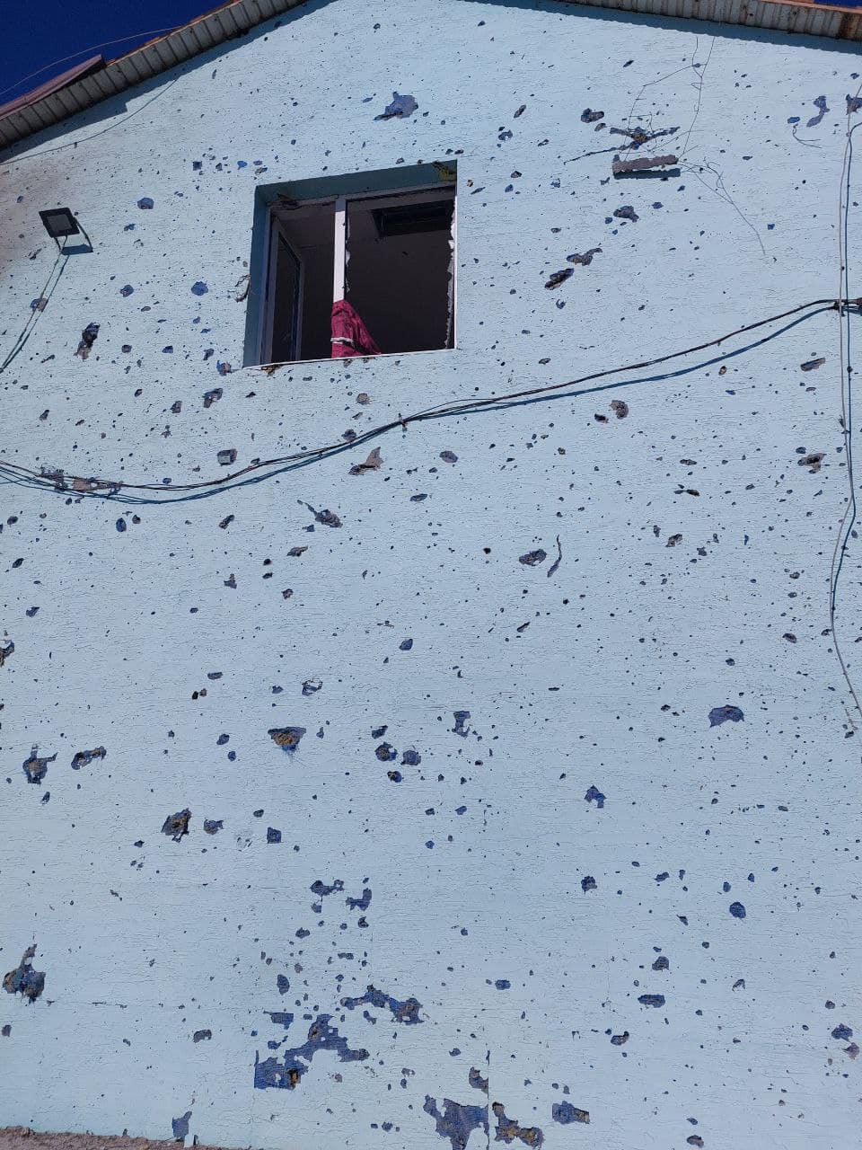 Наслідки обстрілу. Одещина. Фото: facebook/ОК 