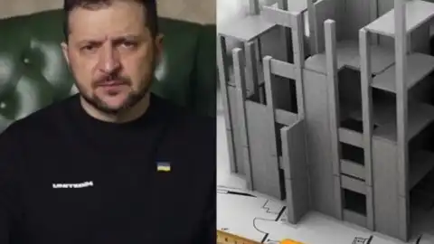 Зеленский не подписывает закон №5655. Коллаж