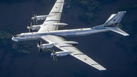 Стратегический бомбардировщик Ту-95МС. Фото из открытых источников