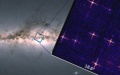 An image of the central sky zone of the Milky Way obtained by the lobster-eye telescope, or the Lobster Eye Imager for Astronomy (LEIA). Photo by NAOC/Xinhua.