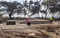 A beach resort hit by tsunami on the outskirts of Nuku'alofa, capital of Tonga. Photo by Ha'atafu Beach Resort/Xinhua.