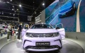 Visitors look at a BYD Dolphin during the 44th Bangkok International Motor Show in Bangkok, Thailand. Photo by Xinhua/Wang Teng.