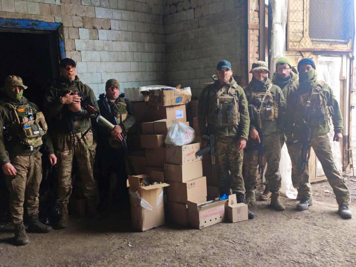 Бійці під Бахмутом вже отримали допомогу від Фонду «Миру і Добра»
