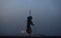 A Long March-11 carrier rocket carrying the Shiyan-19 satellite blasts off from the Jiuquan Satellite Launch Center in northwest China. Photo by Wang Jiangbo/Xinhua.