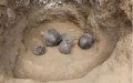 The cultural relics unearthed at the Gyelsang cemetery site of Nedong District in Shannan City, southwest China's Tibet Autonomous Region. The Cultural Relics Conservation Institute of the Tibet Autonomous Region/Xinhua.