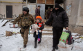 Evacuation of children (archive image). Photo: Main Department of the National Police in the Donetsk Region.