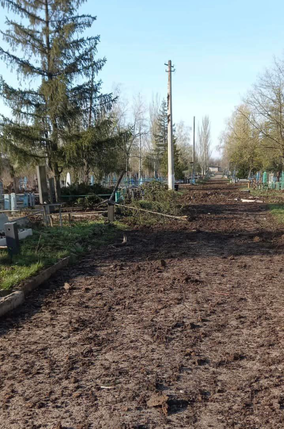 Наслідки російського обстрілу. Фото: facebook/Олександр Гончаренко