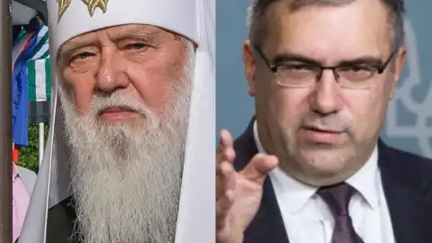 Филарет (Денисенко) и Павленко. Коллаж