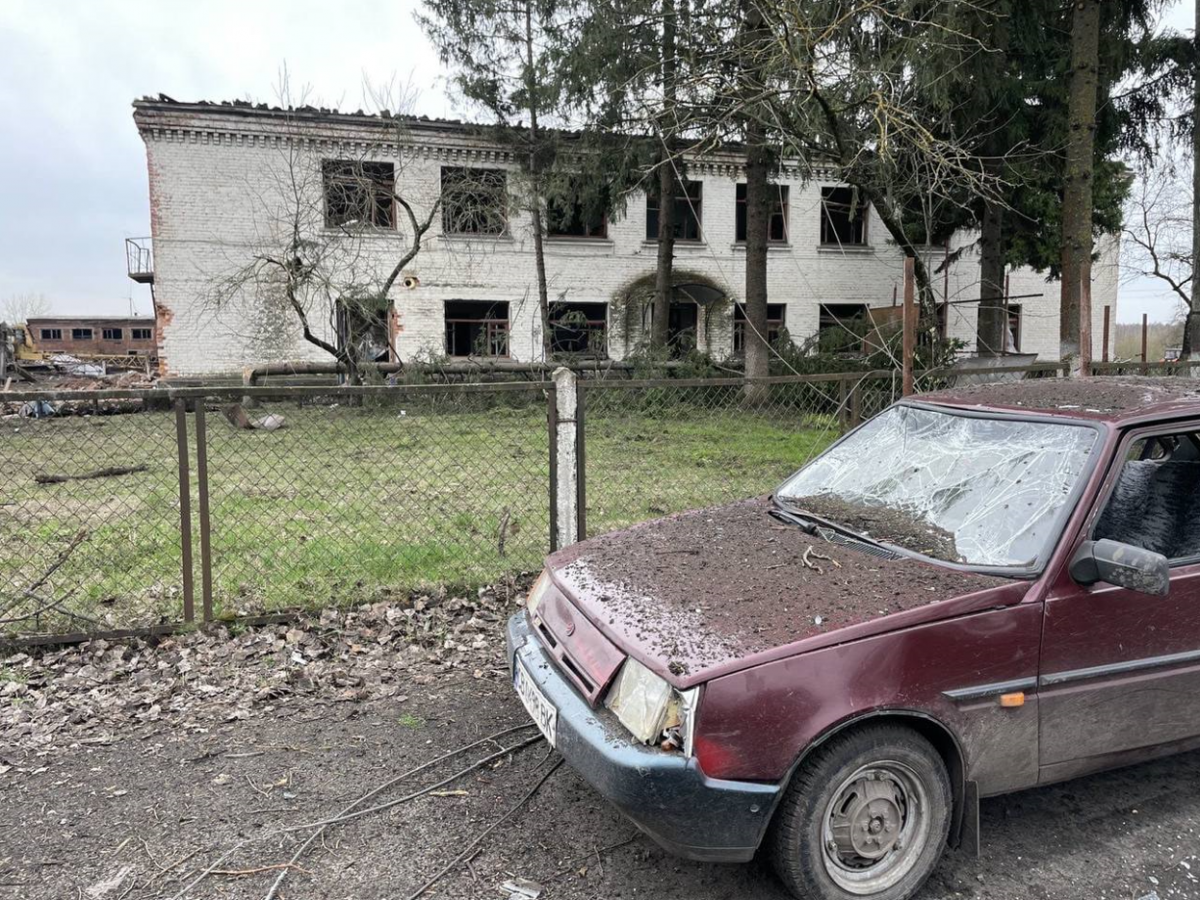 Окупанти варили по Семенівському районі Чернігівської області. Фото: telegram/ОК 