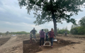 The Sanxingcun relic site in Jintan District of Changzhou, east China's Jiangsu Province. A second excavation was launched at a neolithic site in east China's Jiangsu Province. Photo by Xinhua/Zhu Guoliang.