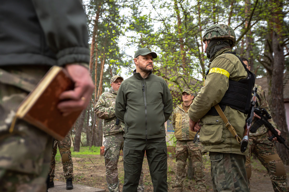 Ігор Клименко. Військова техніка. Фото: МВС